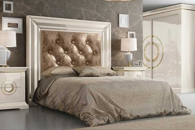 dormitorio cama color beige
